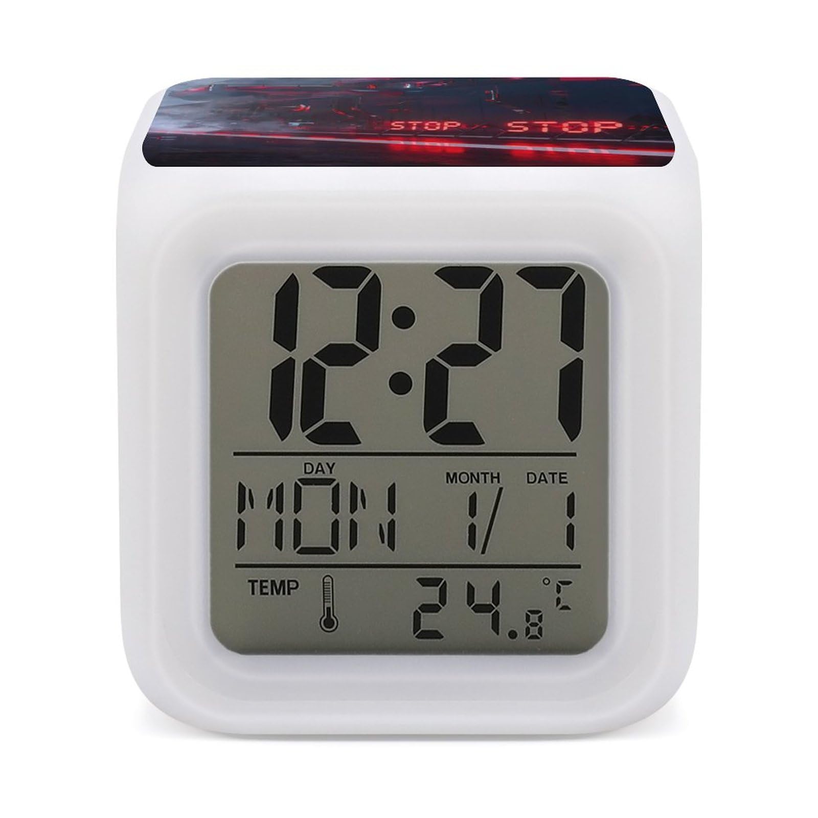 Amazon.co.jp: 目覚まし時計 Cyberpunk-2077-サイバーパンク2077