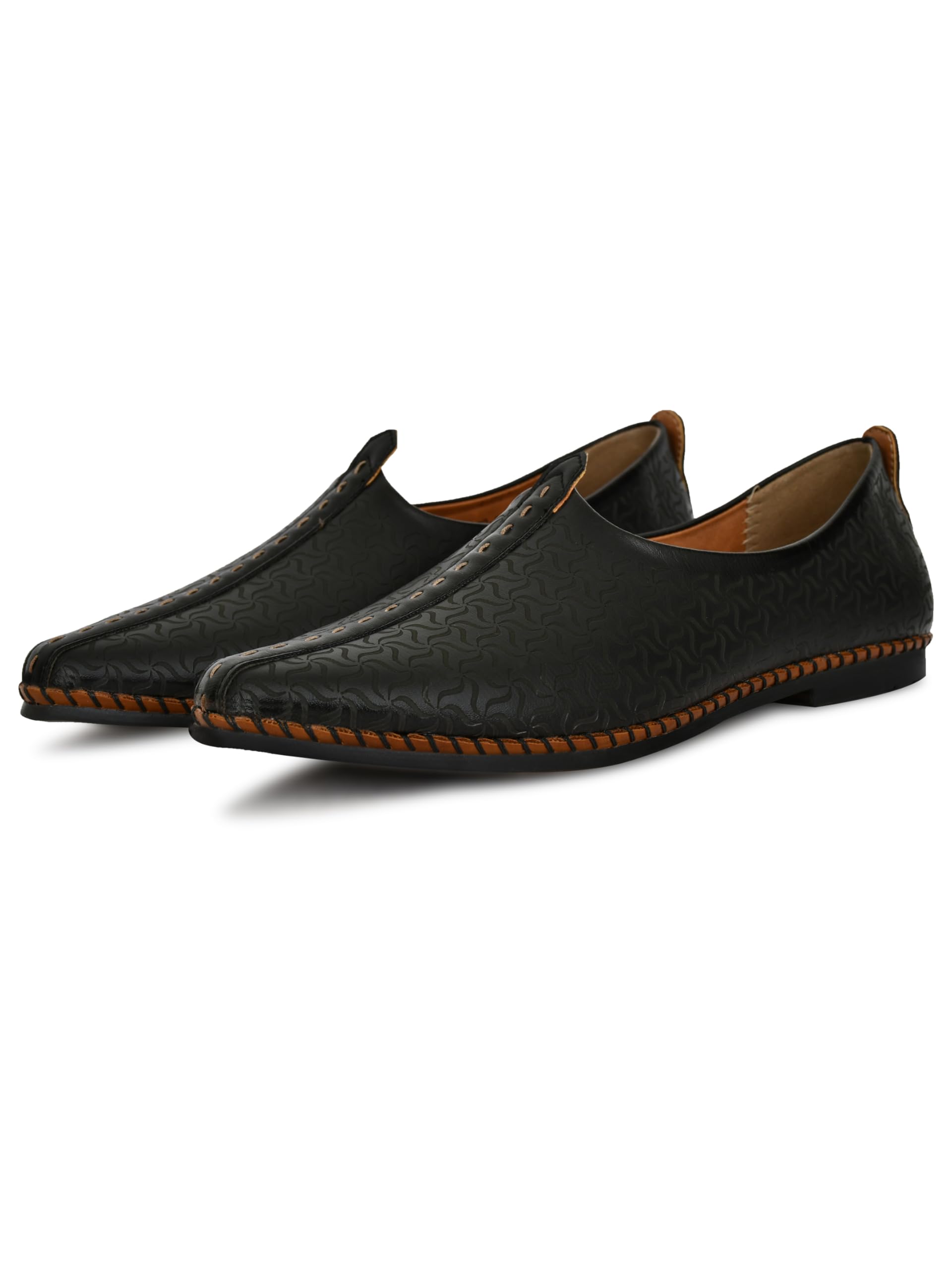 Men's Ethnic Designer Nagra Shoes-image-23