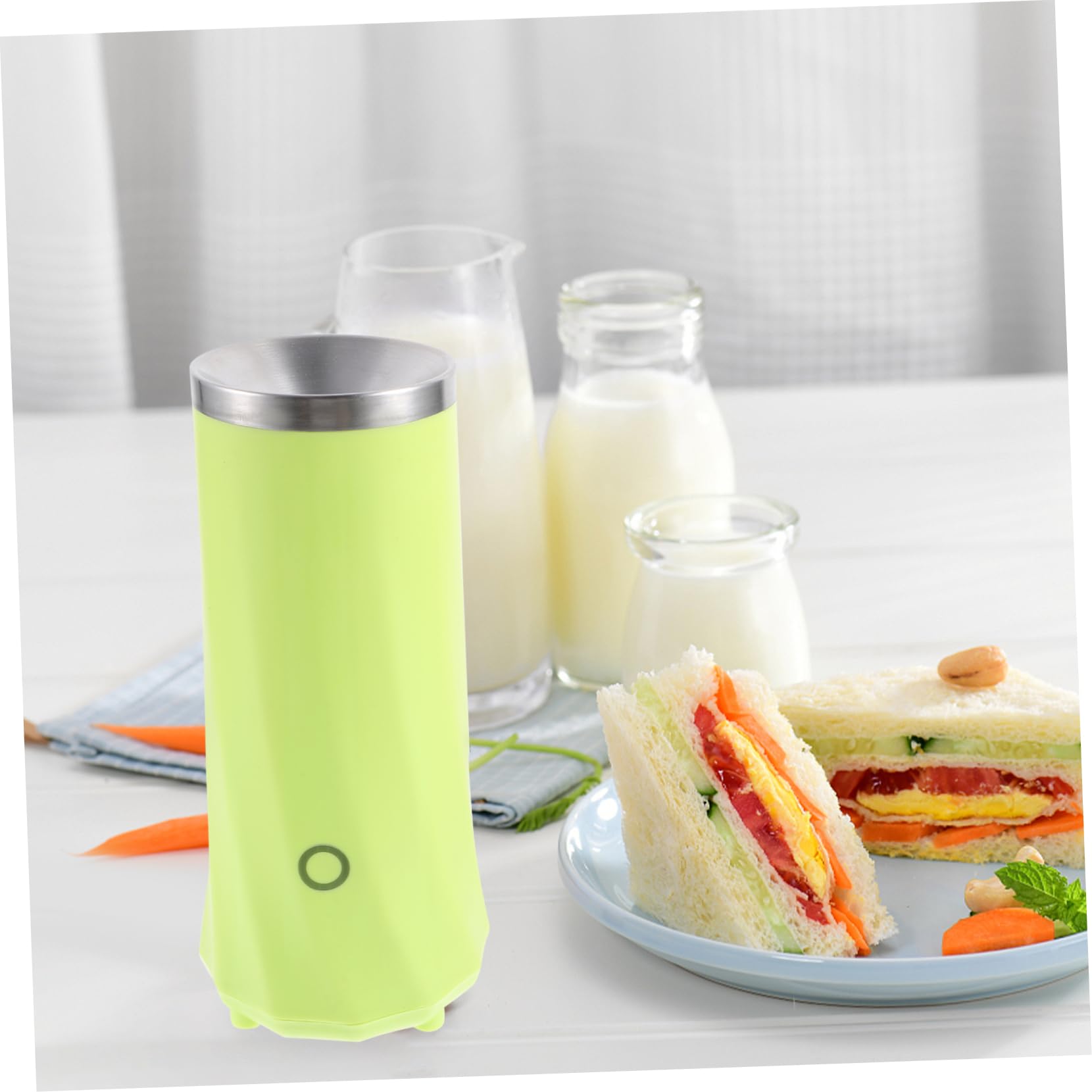 Alipis 110v Automatic Electric Vertical Cooker for Cooking Non-stick Inner Wall Safe Material Household Roll Maker for Quick Breakfast