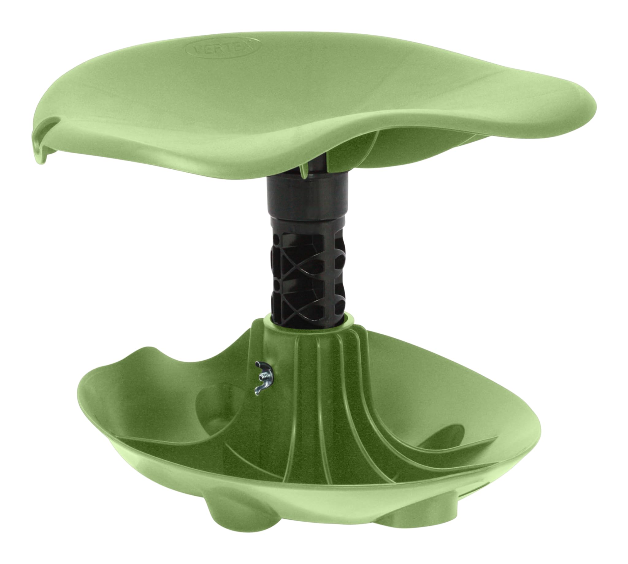 TheXceptional ROCKr | Ergonomic Rocking Garden Stool with Tilting Base for Gardeners | Durable Chair for Gardening with Contoured Seat | Made in USA