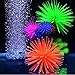 gootrades Pack of 6 Artificial Sea Anemone Coral Aquarium Fish Tank Ornament Plus Free Bio-Balls