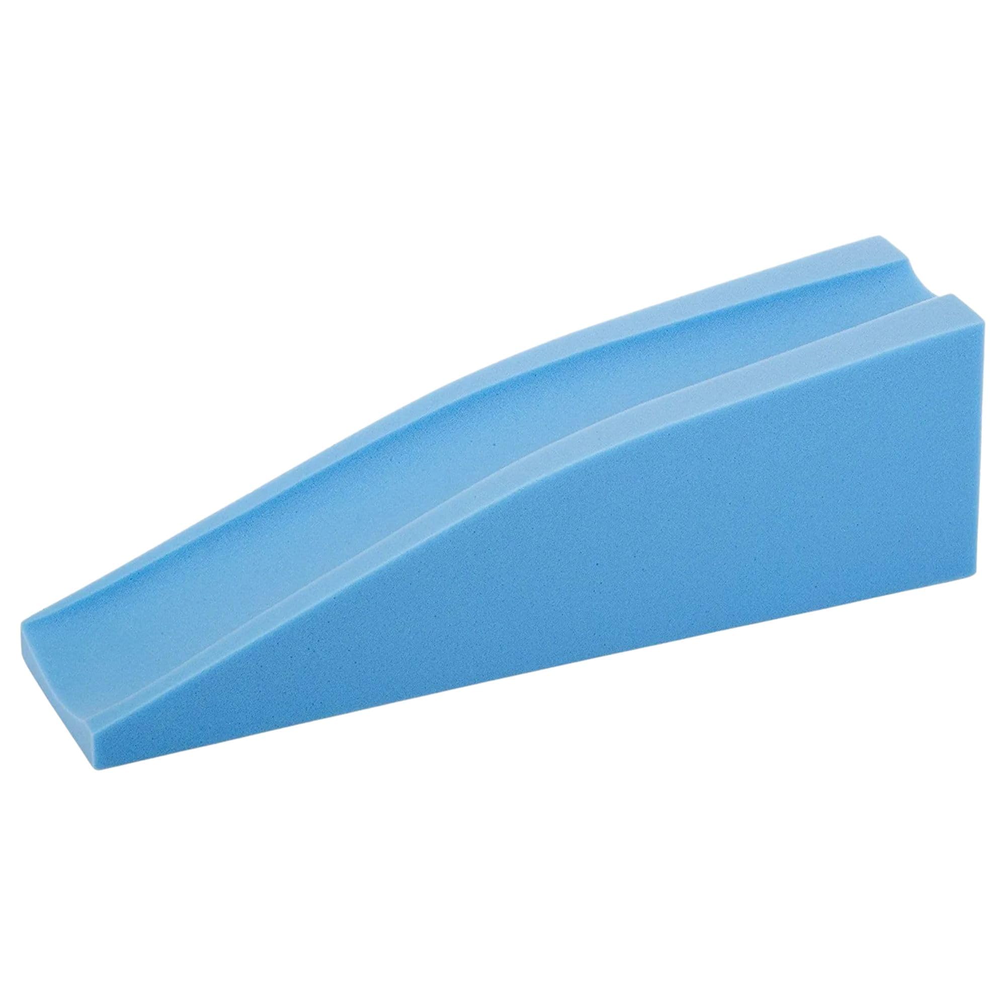 Leg Elevating Splint, Non Vinyl Extra Long Leg Rest and Stabilizer, 4" High x 34" Long x 8" Wide, Blue