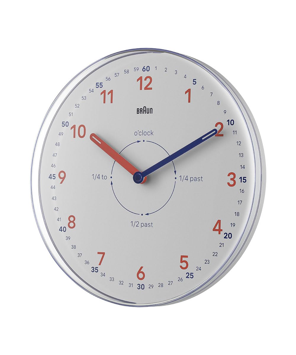 Amazon.co.jp: 【正規輸入品】BRAUN／ブラウン 壁掛け時計