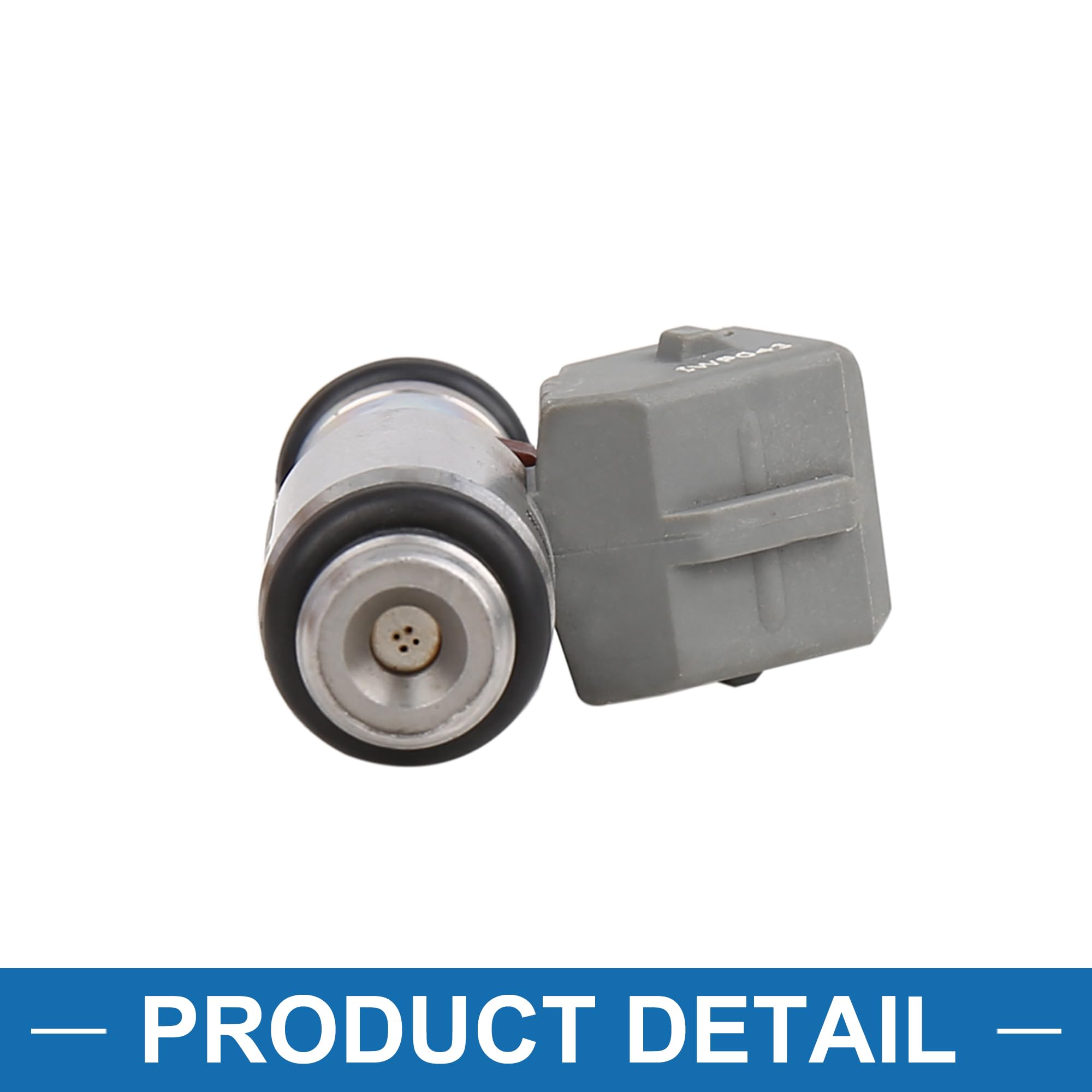 A ABSOPRO IWP043 Iniettore di Carburante per Olio Benzina da 330cc per Motocicletta per Volkswagen Golf Metallo Plastica Tono Argento Marrone