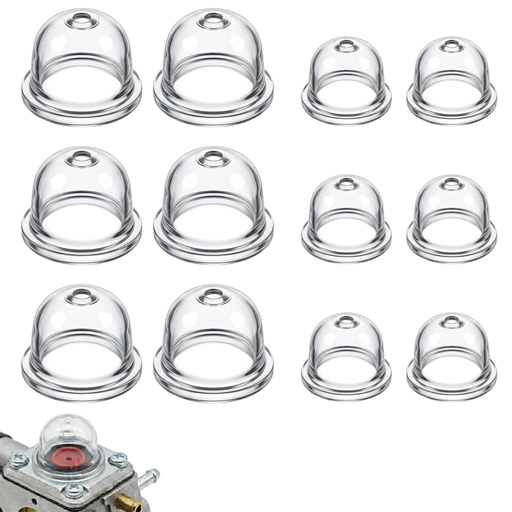 Poire d'Amorçage Débroussailleuse 19 mm 22 mm Tasse d'Huile pour Scie à Essence Tondeuse