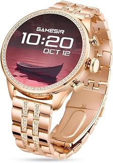 GameSir Gen 9 Smart Watch Rose Gold Chain Strap 1.69" AMOLED Display IP67 Waterproof High Resolution Bluetooth Calling 10... Price In India
