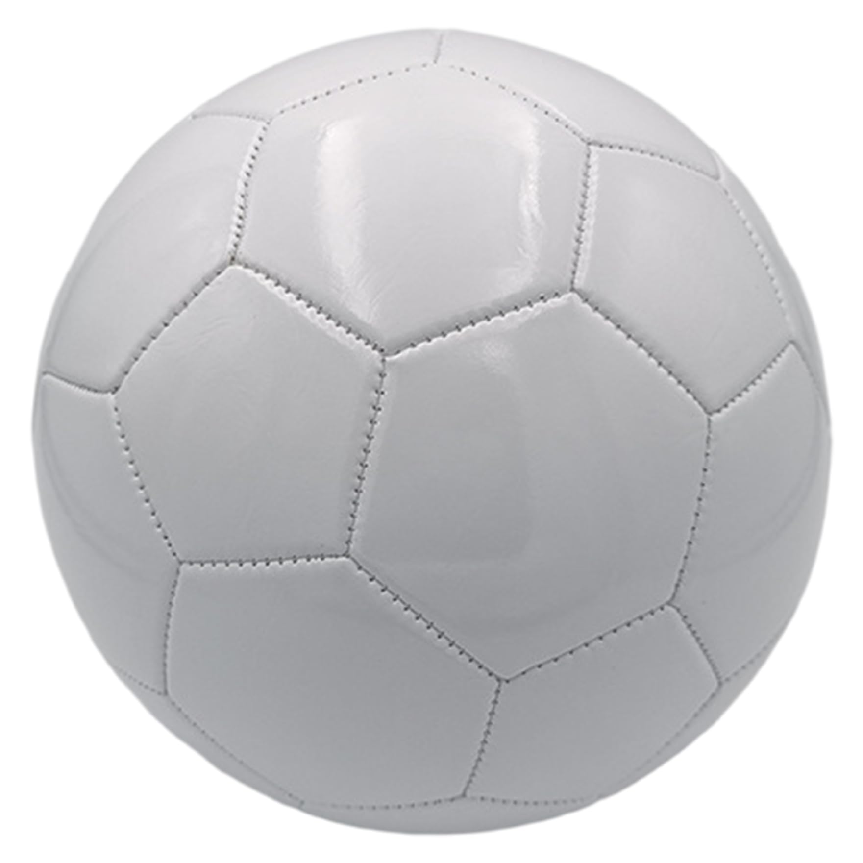 Boule de Football Blanc Plain Ballon de Foot