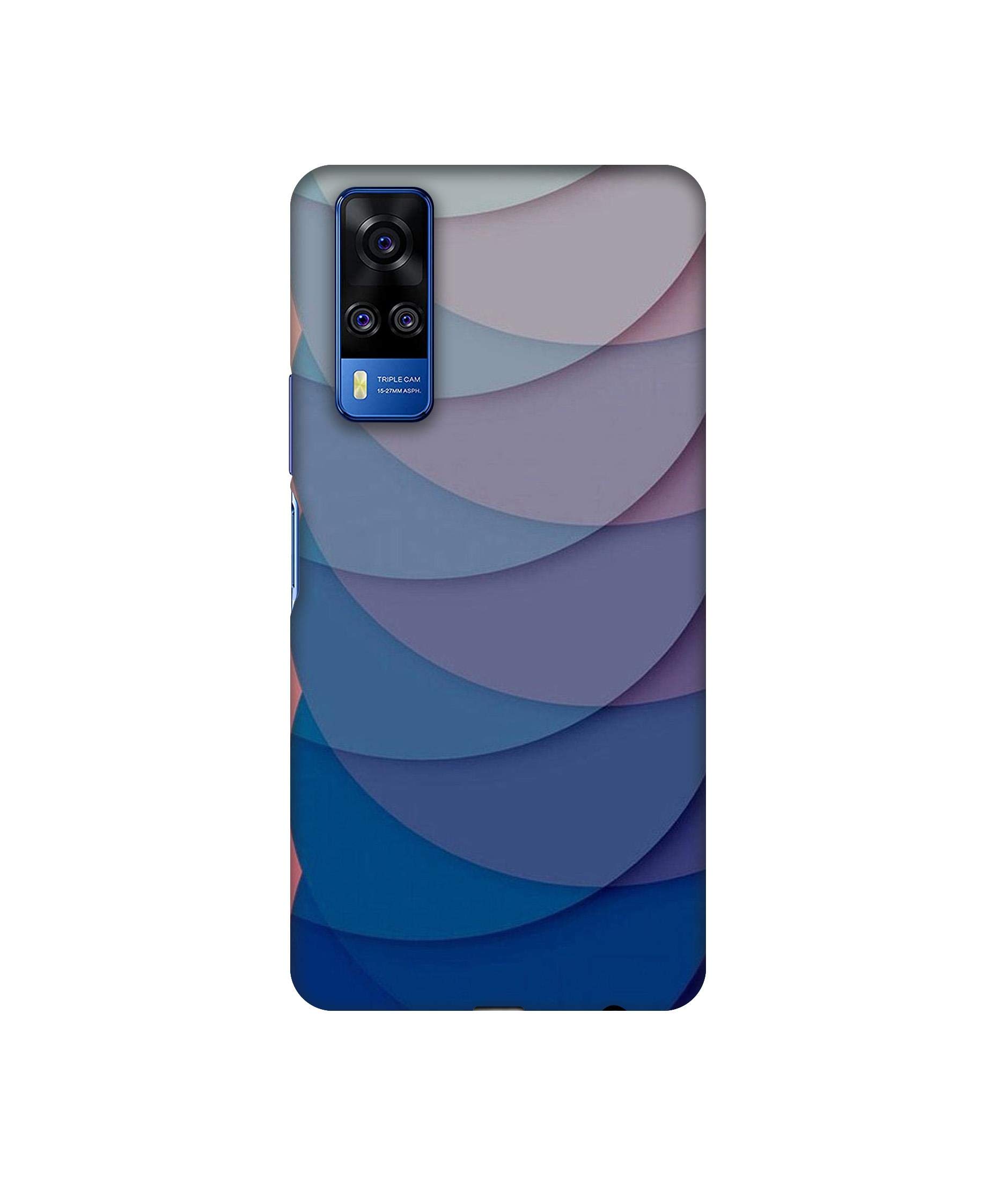 Casotec Plastic Waves Pattern Print Design 3D Printed Hard Back Case Cover for Vivo Y51A / Y31 2021 (Multicolor) (B08VHCHRL2) Amazon Price History, Amazon Price Tracker