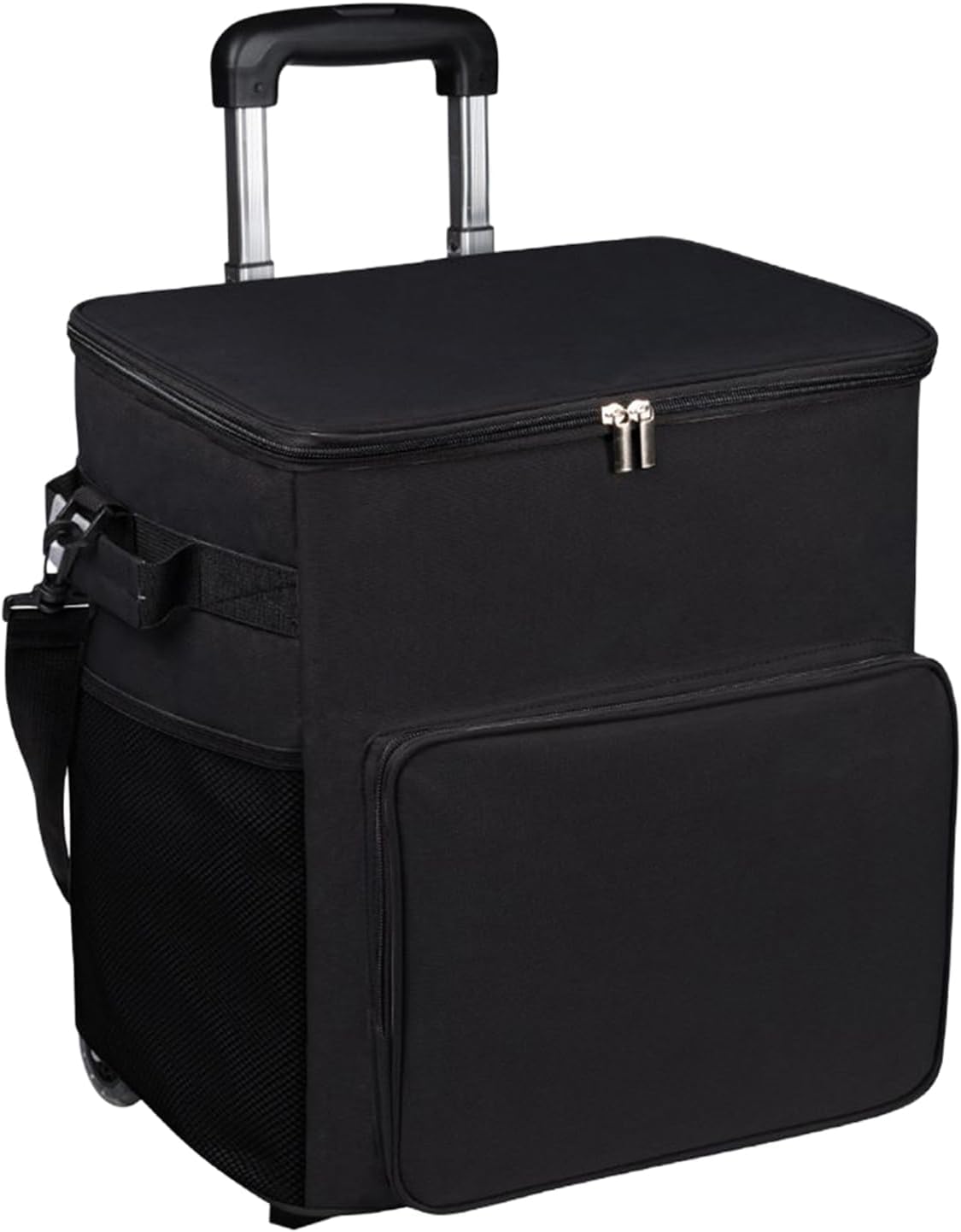 クーラーボックス キャスター付き,ローリングクーラートロリー | 旅行用防水ハンドル付トロリー 35L大容量 屋外 ピクニック 海水