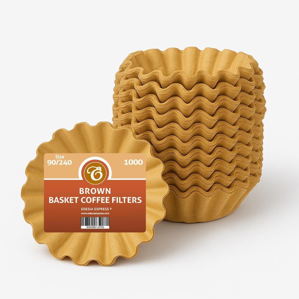 1000 x 3 Pint braune kommerzielle Kaffeefilterpapiere von EDESIA ESPRESS