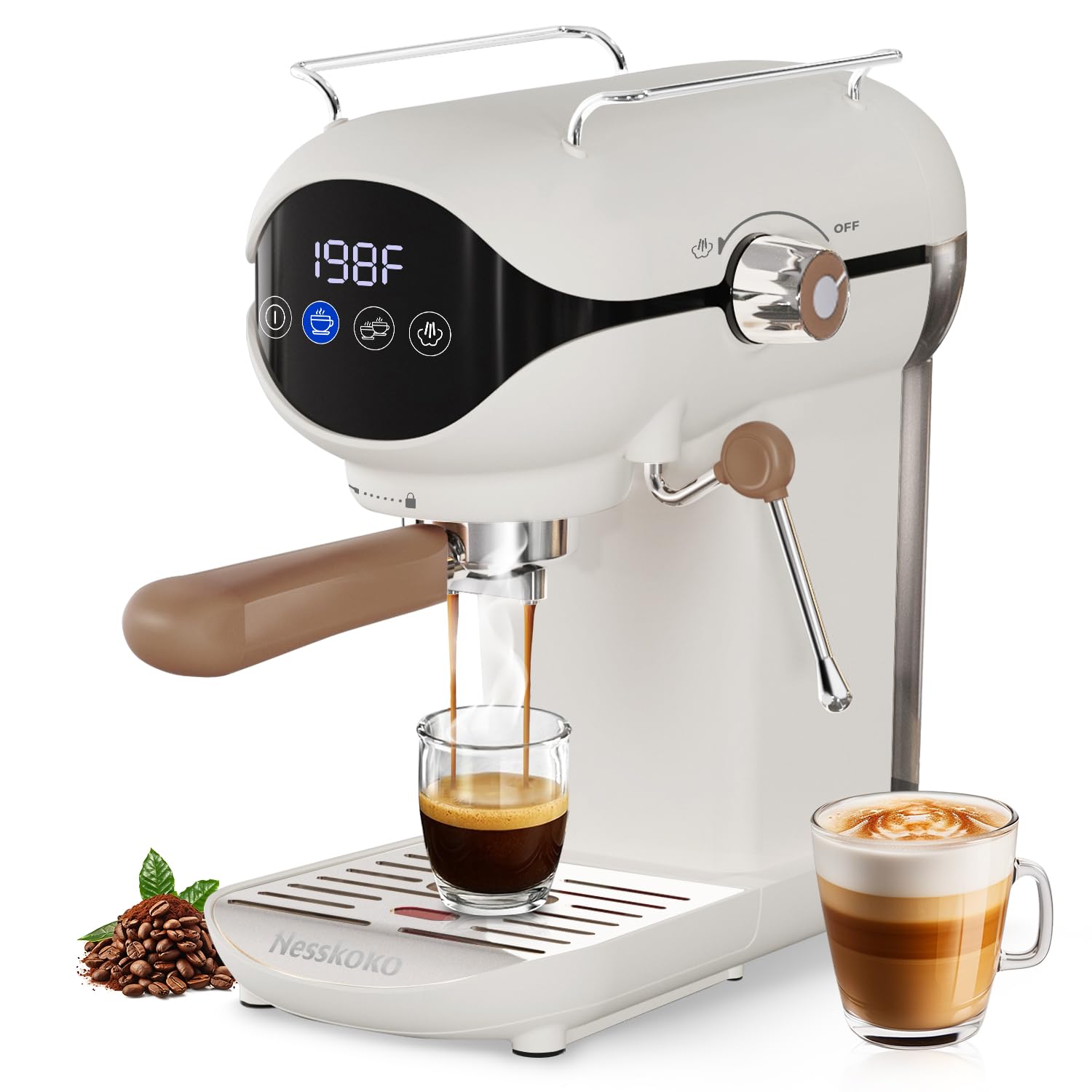 Nesskoko Semi-Automatic Espresso Machine