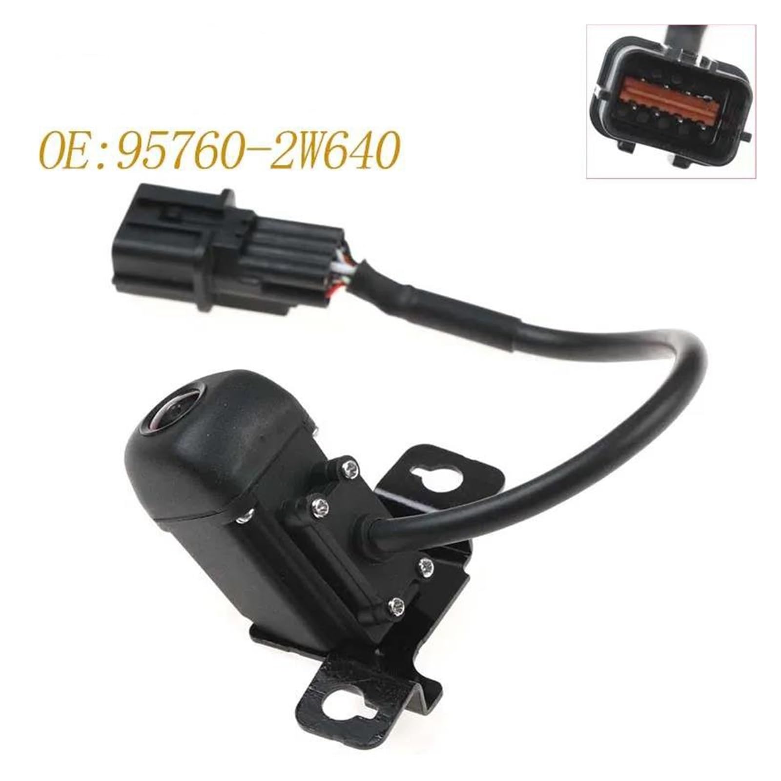 Wymiana kamer przednich/tylnych do Hyundai do Santa Fe 2016 2017 2018 95760-2W640 kamera cofania cofania samochodu 957602W640 95760-2W641 957602W641 wodoodporna kamera cofania