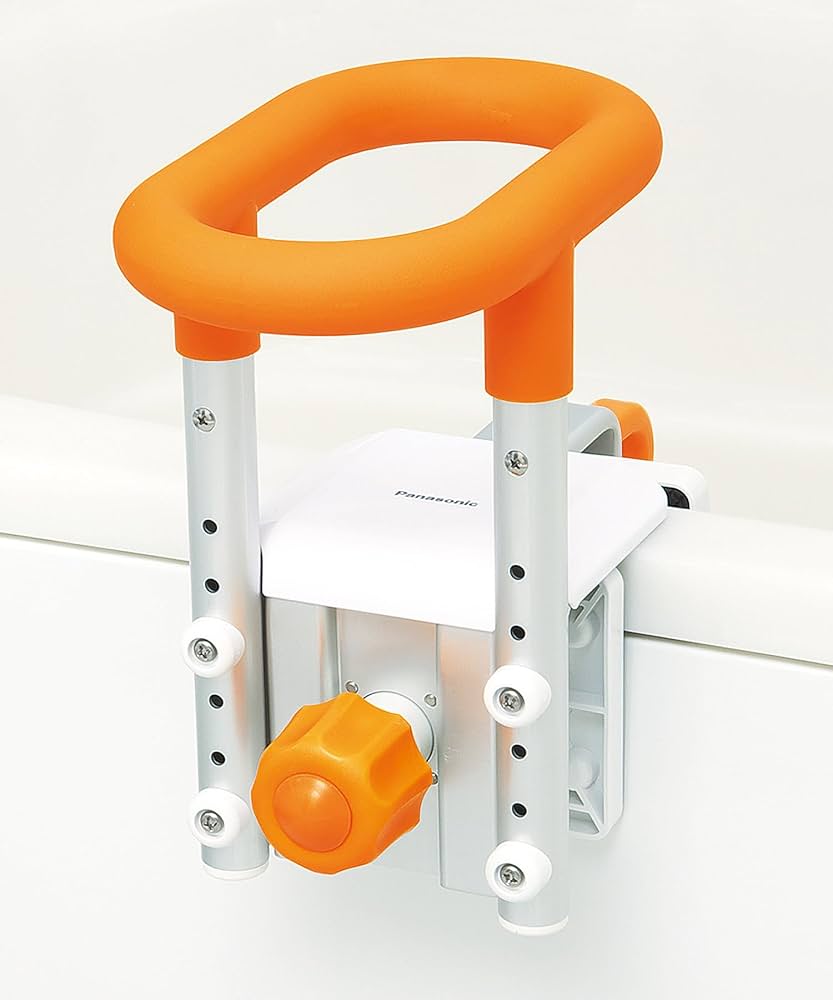 Amazon | 入浴グリップ[ユクリア]コンパクト130 PN-L12211D オレンジ