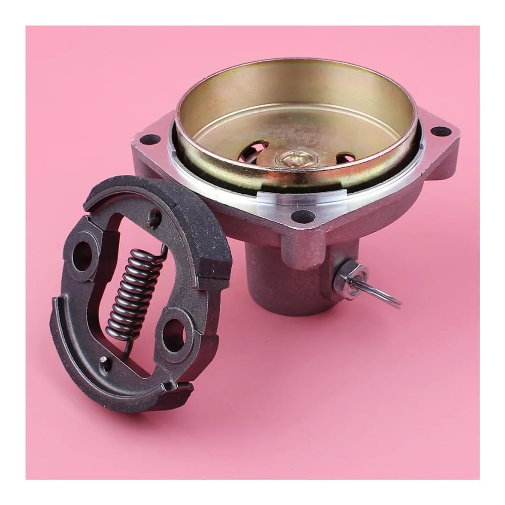 Conjunto de Cubierta de Tambor de Embrague con Embrague Compatible con Motor de desbrozadora y cortacésped GX31, GX35, GX35NT, HHT31S.
