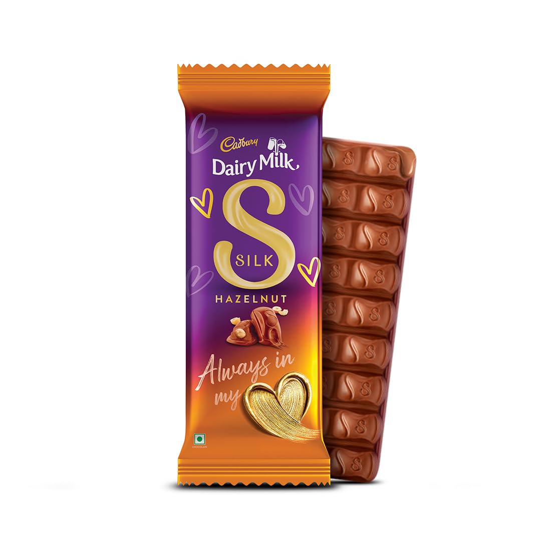 Dairy Milk Silk Hazelnut Chocolate Bar,54 Grams