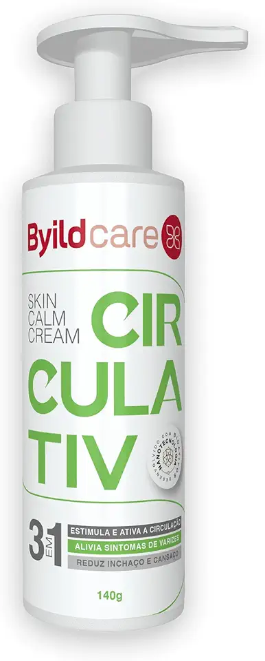 Circulativ Creme para Pernas, Byildcare, Alívio e Conforto, 140g