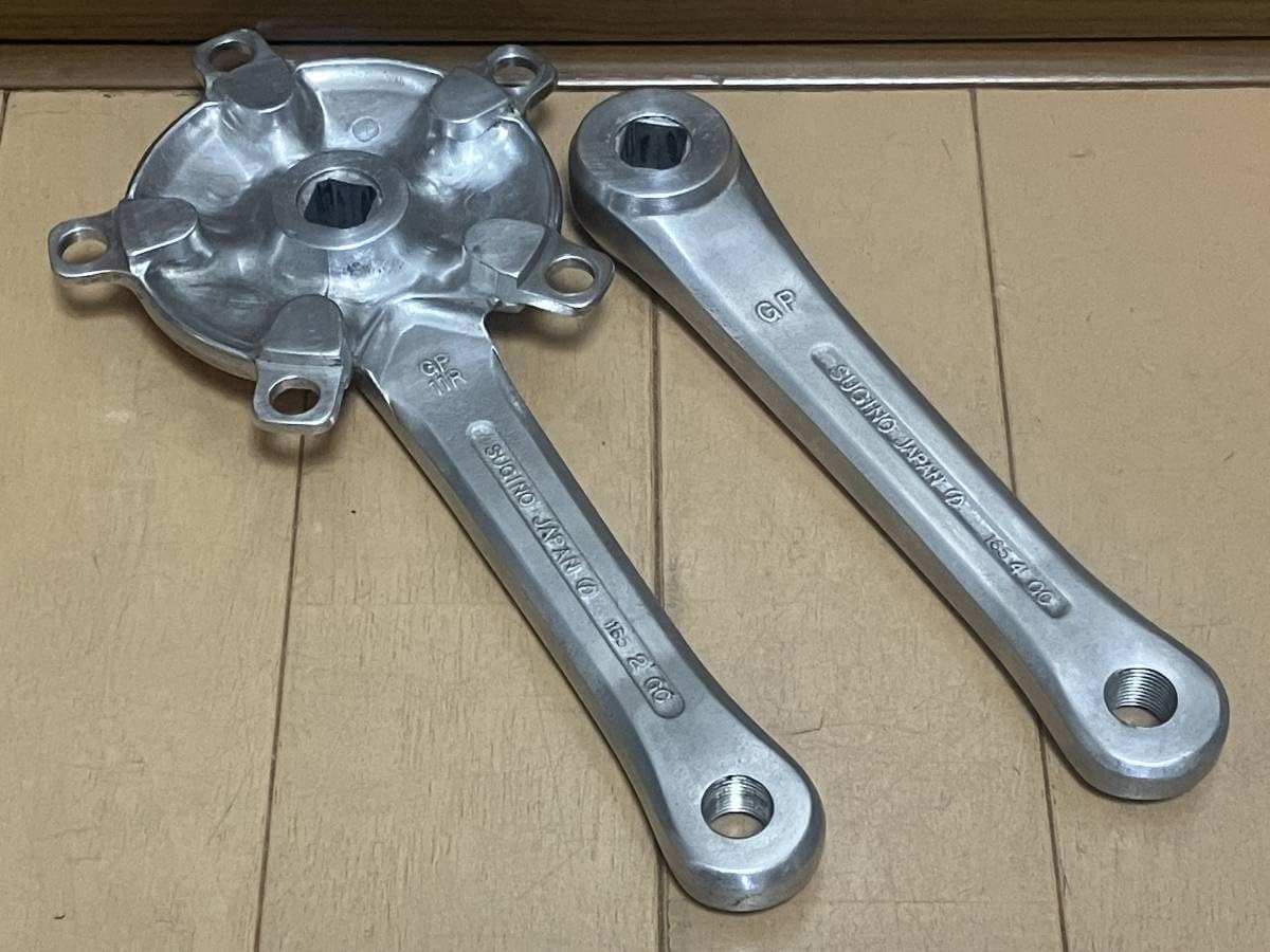Amazon.co.jp: 超 SUGINO エアロクランク PCD110 ピスト BMX