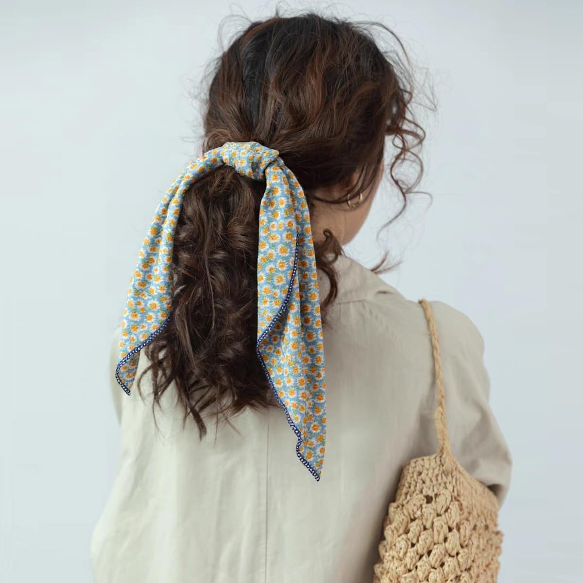 Large Cotton Bandana Head Hair Wrap Scarf for Women 28 x 28 inch image 5