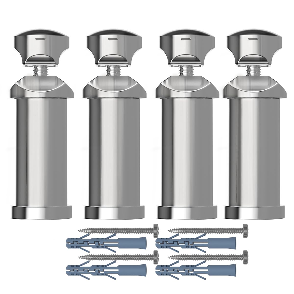Myhomeware Set of Universal Brackets for Heated Towel RAIL Radiator Flat Or Curved