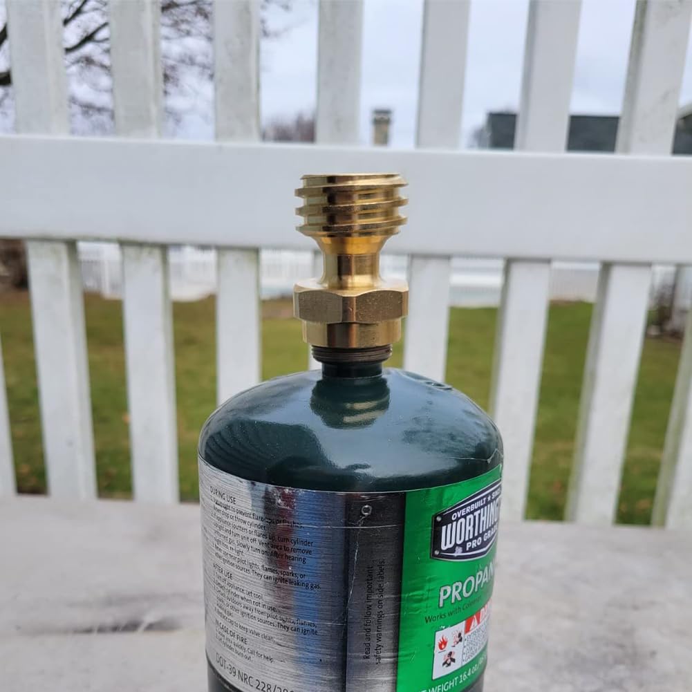 Amazon.com : Hooshing 1lb Propane Adapter for Disposable Throwaway