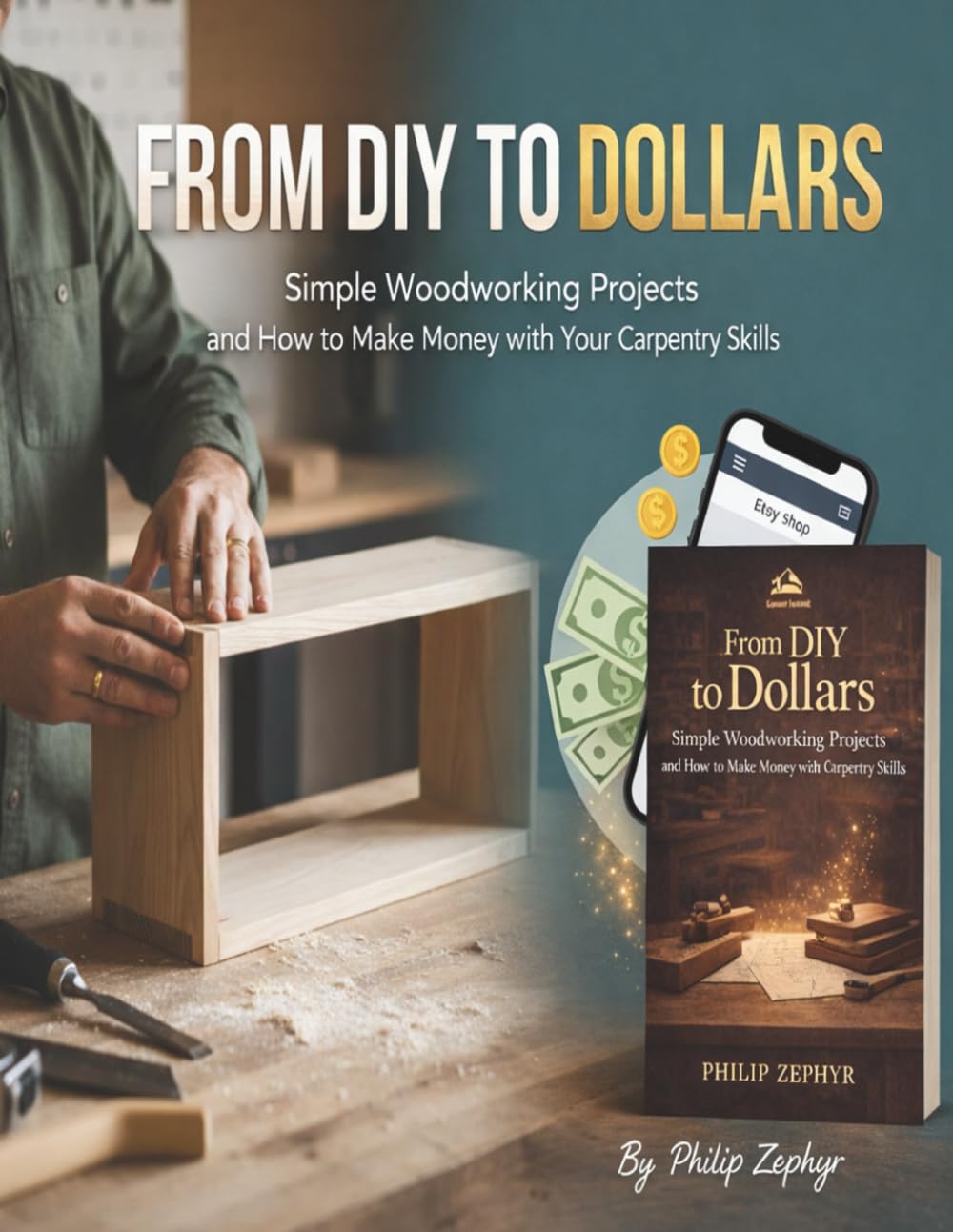 From DIY to Dollars:: Simple Woodworking Projects and How to Make Money with Your Carpentry Skills"
