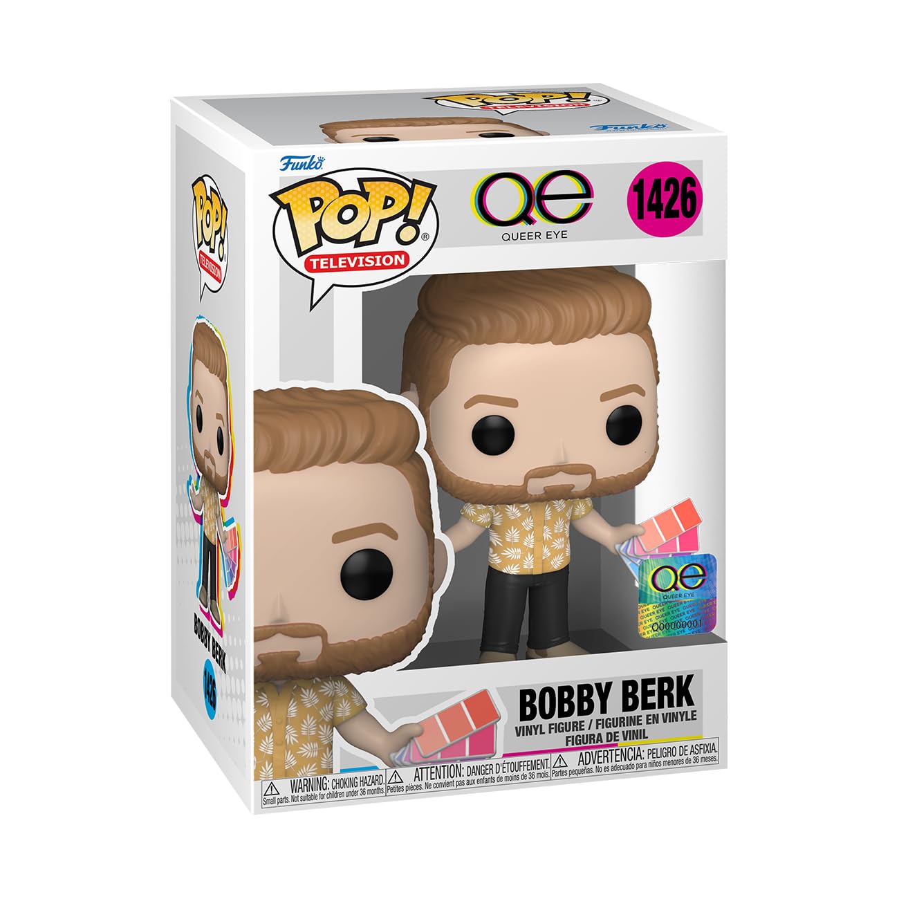 POP! TV: Queer Eye - Bobby Berk - Collectable Vinyl Figure - Gift Idea - Official Merchandise - for Kids & Adults - TV Fans - Model Figure for Collectors and Display