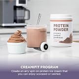 Ninja CREAMi Scoop and Swirl Ice Cream Machine with 2x Tubs, 13 Functions, Makes Ice Cream, Soft Serve, Gelato, Sorbet, Milkshakes and More, Mix-In Option, Stone Gold, NC701UKSTGD - 8