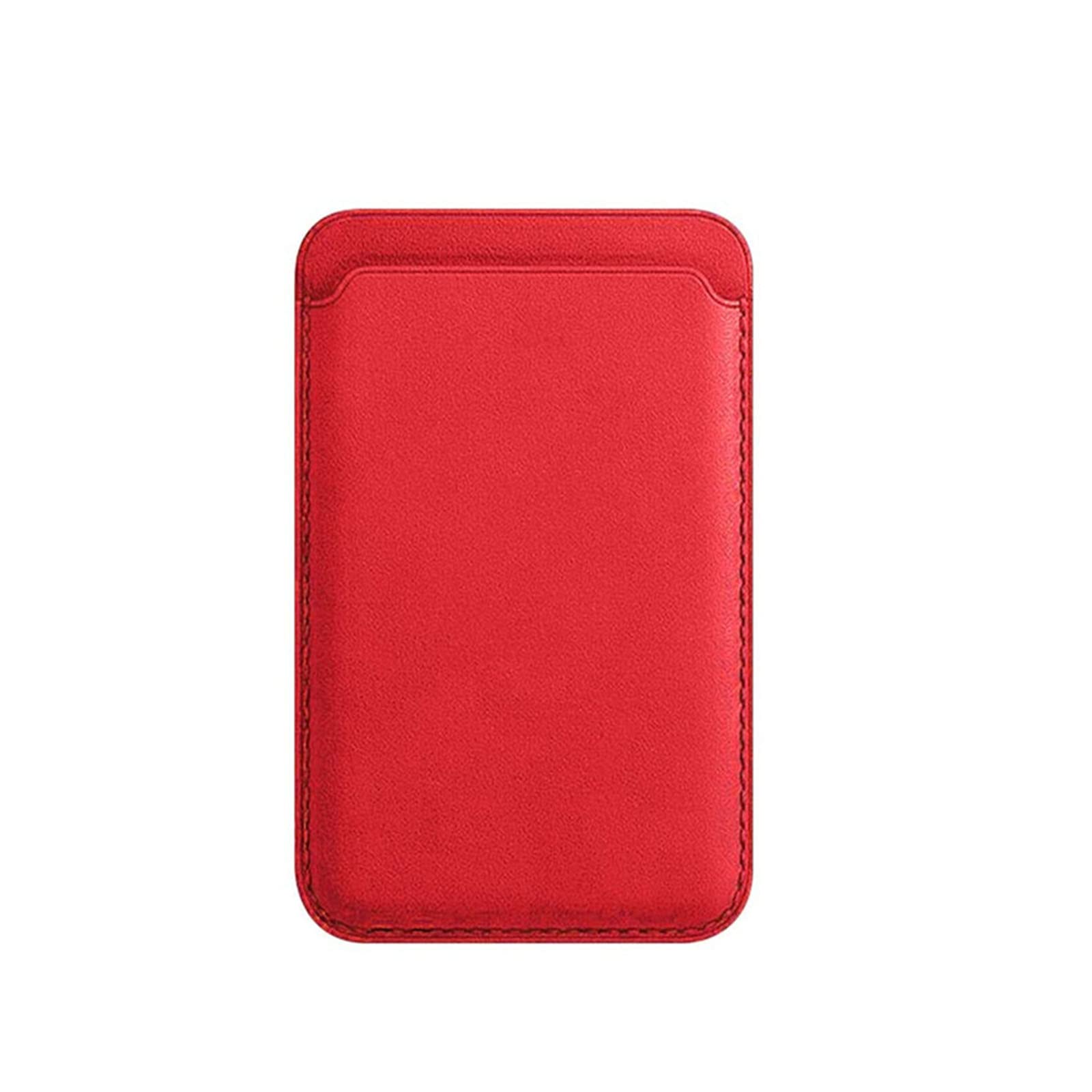 Magnetic Wallet Card Holder Bag Phone for Case Accessories PU Leather Credit Cards Sleeve for Women Men