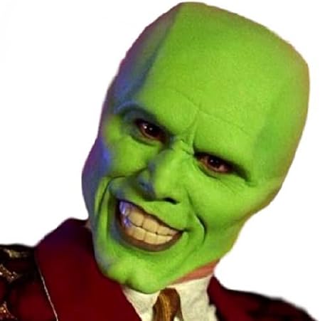 Amazon Co Jp サンルート21 マスク お面 コスプレ 衣装 緑 ハロウィン グリーンメン 男女兼補 パーティーグッズ グリーン ホビー