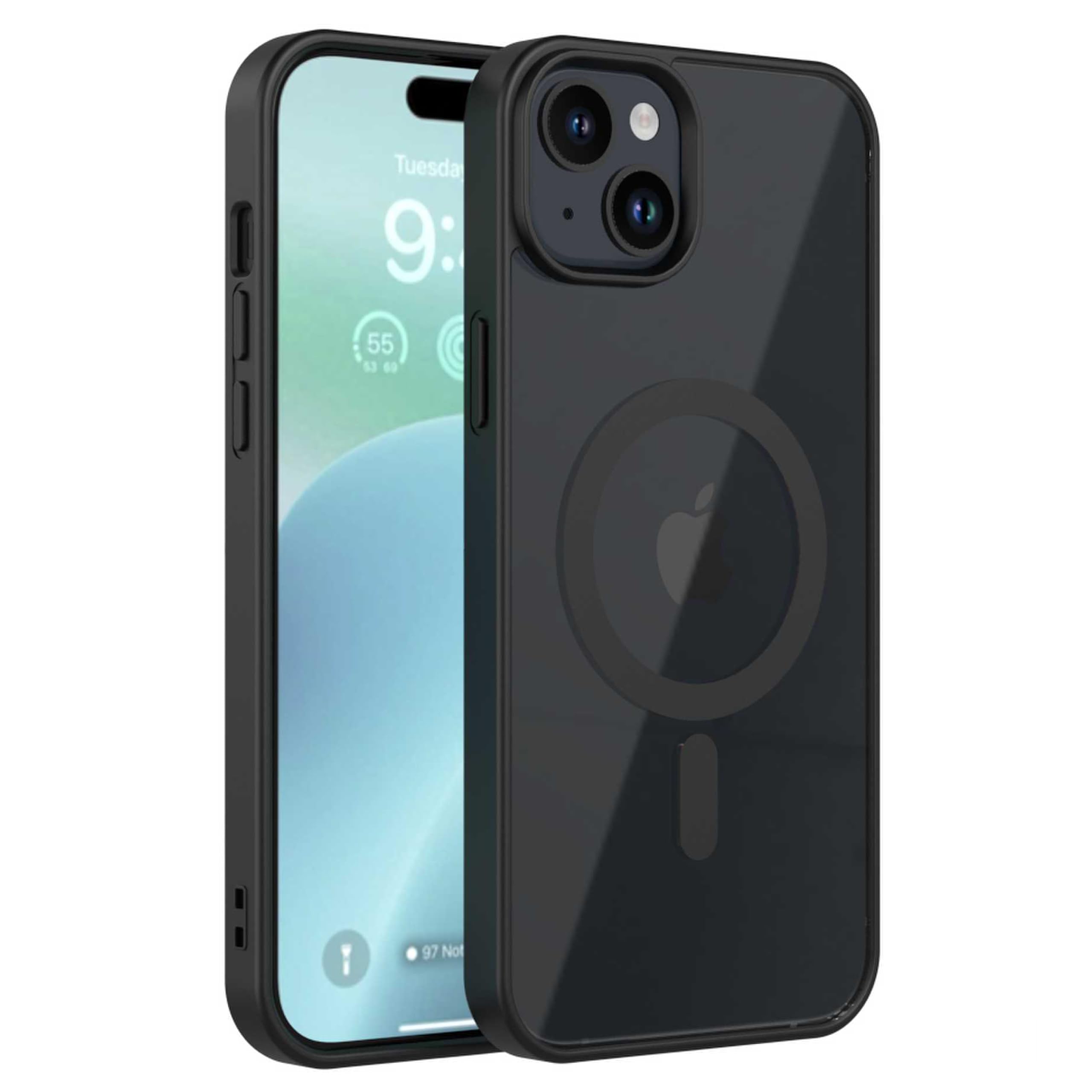 Zapcase Back Case Cover for iPhone 15 Plus | Compatible for iPhone 15 Plus Back Case Cover | Scratch-Resistant Back Case Cover | Black (B0CD7YPBV5) Amazon Price History, Amazon Price Tracker