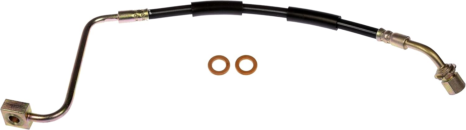 Dorman H621028 Front Passenger Side Brake Hydraulic Hose Compatible with Select Ford / Mercury Models