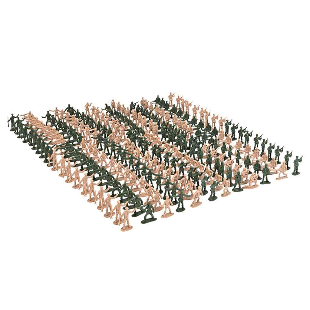 CALANDIS® 360pcs/set 1/72 Plastic Military Soldiers Figurine Army Sand Table Model | 360 Pieces Soldiers Figurine - Image 6 thumbnail