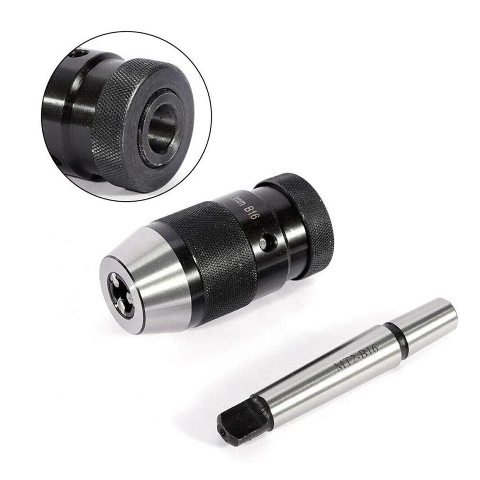 MT1 MT2 MT3 B10 B12 B16 B18 B22 Frezarka samozaciskowa z uchwytem wiertarskim(MTB2-B12 (1-10mm))