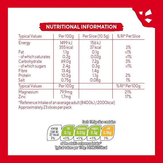 Ryvita Original Rye Crispbread 250g