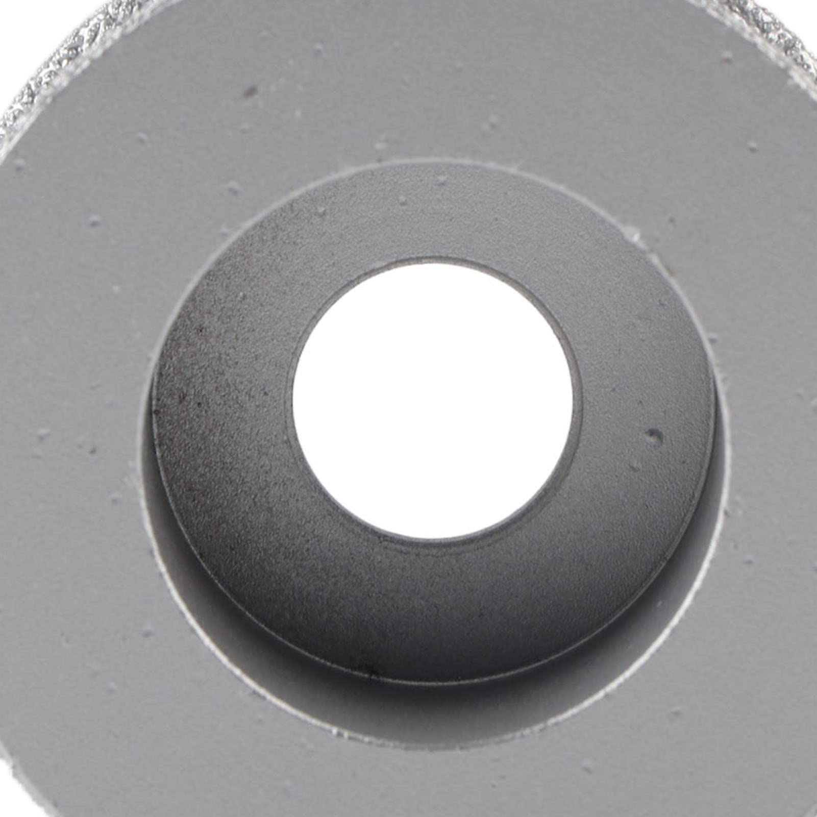 Joyzan Meule Diamantée Brasée, Concave Grinding Wheel Meule à Pierre Humide et Sèche Disque Abrasif Concave Meuler Quartz Artificielle Outil Convient uniquement aux broyeurs ayant un alésage de 20 mm