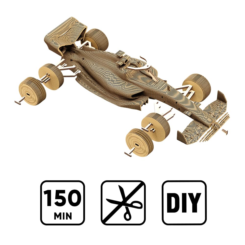 Auto da Corsa Puzzle 3D in Cartone – Modellino da Costruire