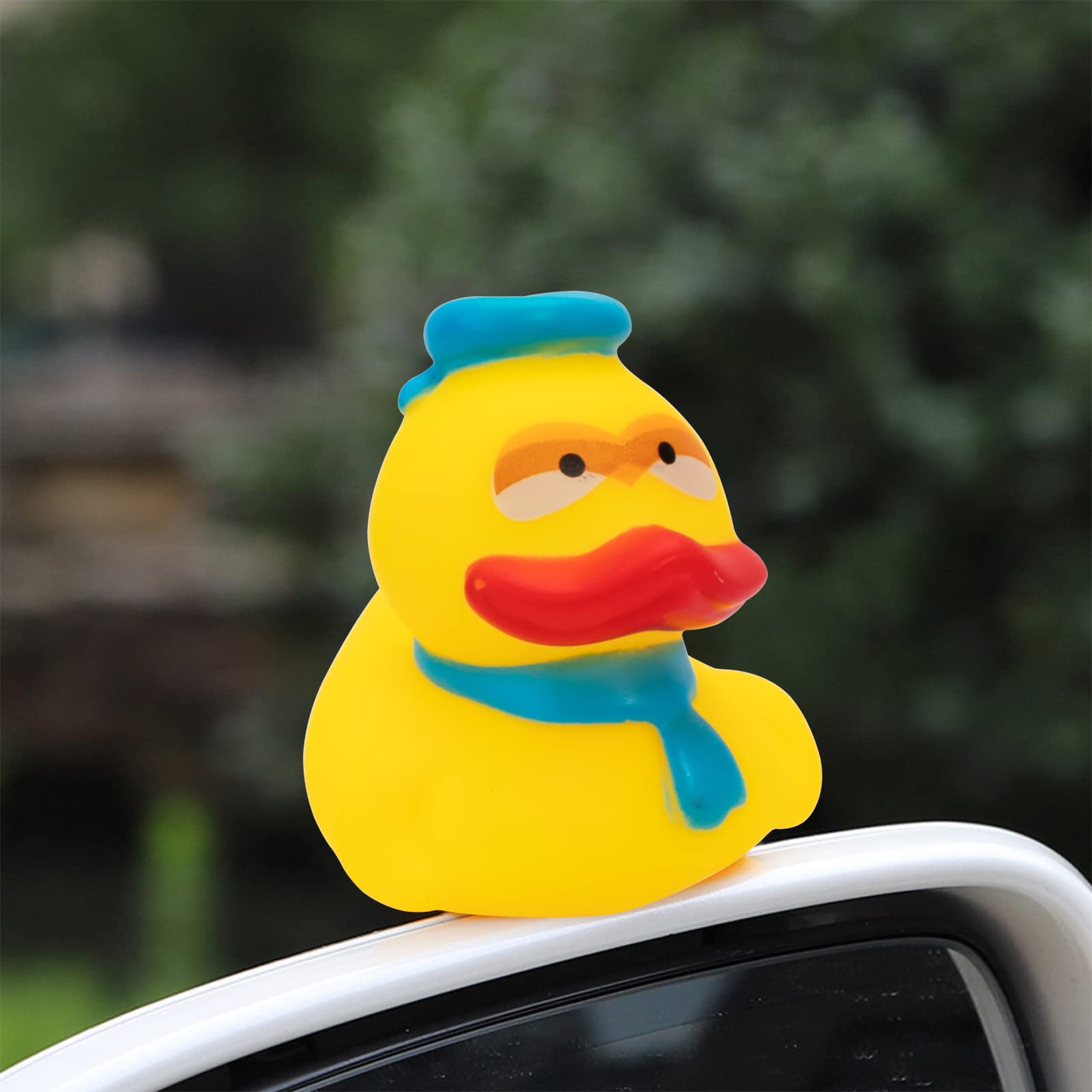 Juego de 2 adornos de pato de goma para coche, pato amarillo, decoracion navideñas para salpicadero de coche, accorios para salpicadero de coche, vacacion - AliExprs 26 Juego de 2 adornos de pato de goma para coche, pato amarillo, decoracion navideñas para salpicadero de coche, accorios para salpicadero de coche, vacacion - AliExprs 26