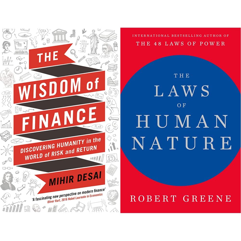 WISDOM OF FINANCE & The Laws of Human Nature Greene, Robert