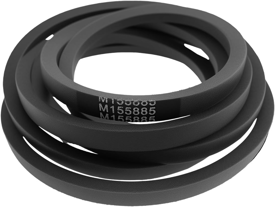 Drive Belt Fit for John Deere L100 110 120 130 LA105 115 125 135 X110 140 D100 D120 D125, Replace M155885 B1A116, 44" Snow Blower Heavy Duty V-Belt