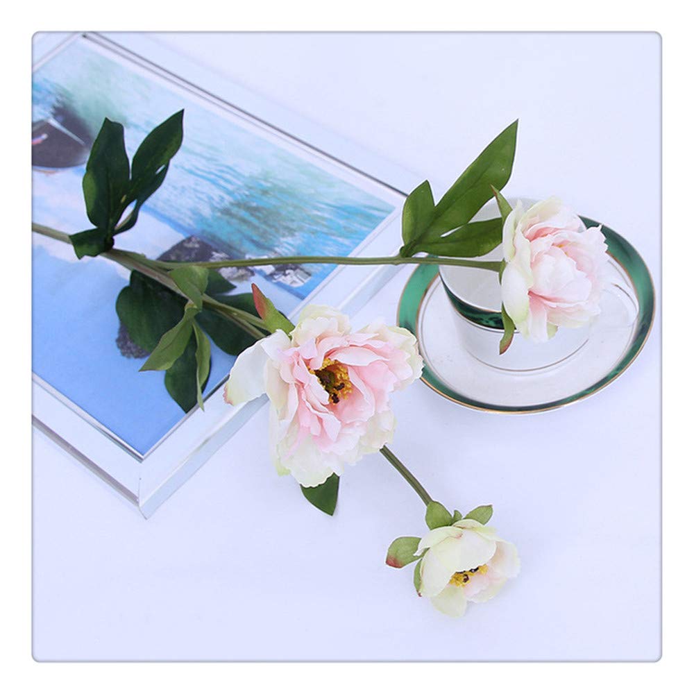 Bouquet di Fiori Artificiali Peonia Bouquet Seta Rosa Casa per Feste Cerimonia di Nozze Decorazione Fiore Regalo di Natale Fiore Forniture da Parete 67cm