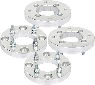 SCITOO 1 inch 4 lug Wheel Spacers 4x137 to 4x115 with 10x1.25 Studs Center Bore 85mm Wheel Adapters fits for 2009-2015 for Can-Am Renegade 800R 1988-2002 for Bayou 220 Wheel Spacers 4Pcs