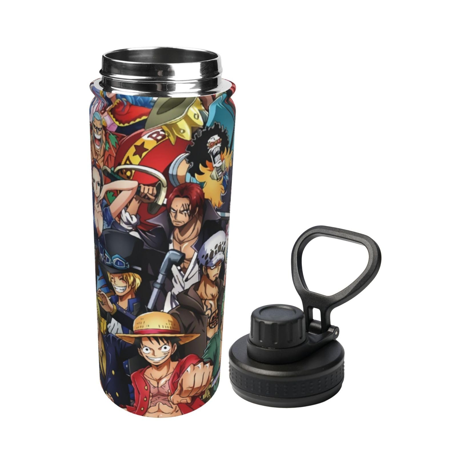 Amazon | ワンピース2 アニメ 水筒 真空断熱 保温 保冷 スポーツボトル
