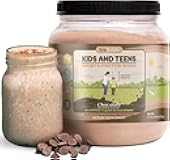 TruHeight Growth Protein Shake (Chocolate Milk Flavor, Whey) Natural Growth & Development Protein Powder for Kids & Teens - Weight Gain Drinks - Endorsed by Pediatricians, Picky Eater Vitamin, Ages 4+