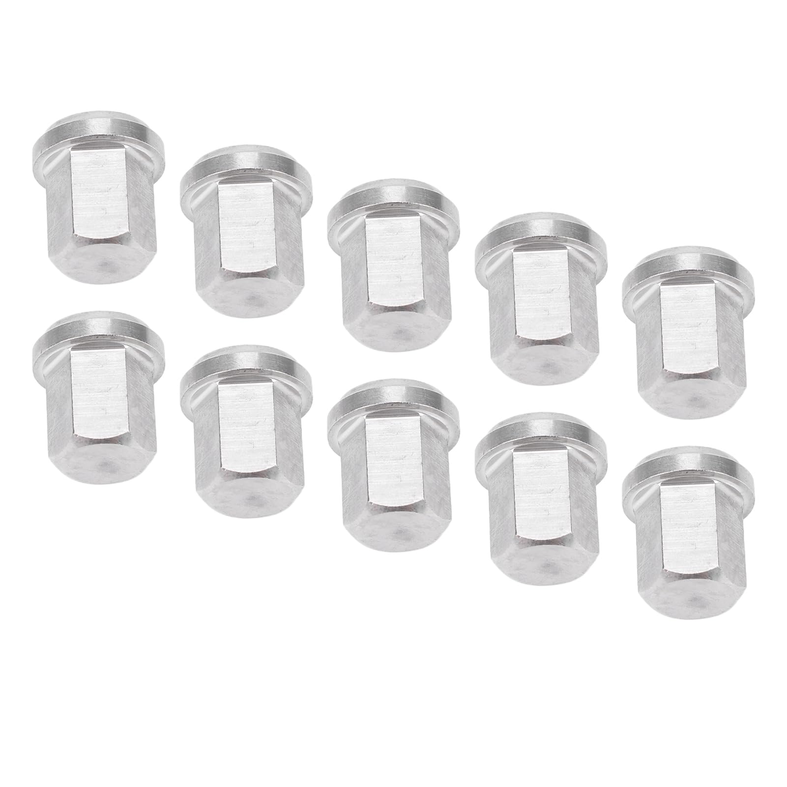 Generic Stainless Steel 3/8in Battery Stud Nut for Cars Ships, Pack of 10 Secure Closed End Battery Terminal Nuts for All Group 31 Batteries — view 5