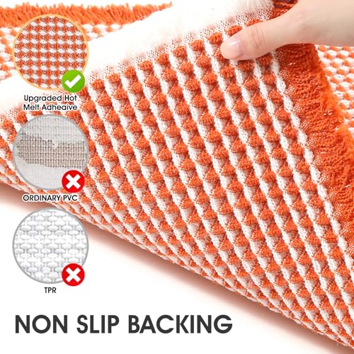 Save 15% on IM HOME Waffle Bath Mat Set - 3 Piece Non-Slip Rugs