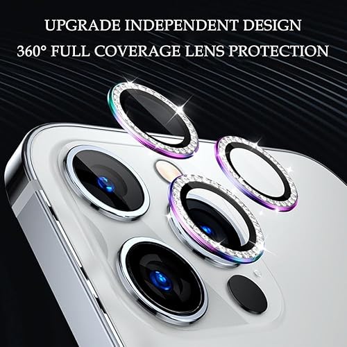 Miniatura 5 de Protector de lente de cámara para iPhone 15 Pro15 Pro Max, protector de lente de protección contra impactos de alta dureza para 15 propro max,