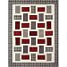 Charming Fractions Quilt Pattern by Mountainpeek Creations