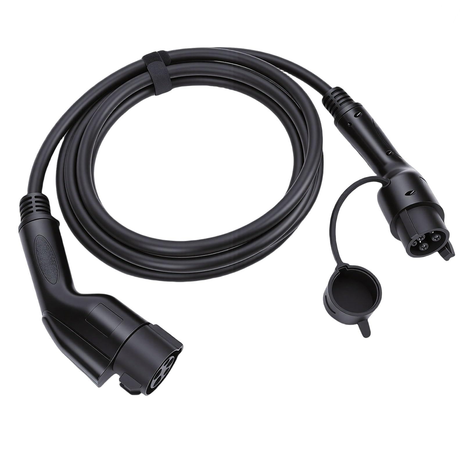 KIMISS Przedłużacz Kabla ładowarki EV J1772, 32A 16 Stóp Heavy Duty SAE Przedłużacz J1772 Kompatybilny z ładowarkami 110 V-240 V Poziomu 1/2, Zamiennik dla Forda Mustanga Lyriq Kona EV