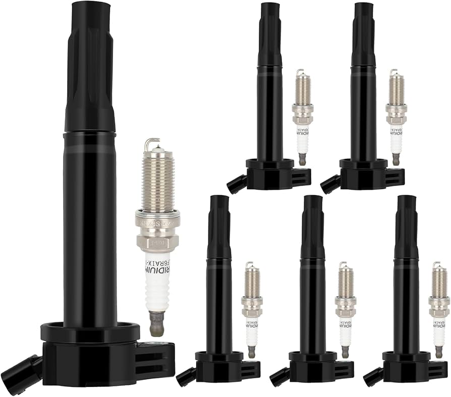 6 Spark Plug And Ignition Coil Pack For Toyota Sienna Avalon Camry 4Runner UF487 - Foto 12