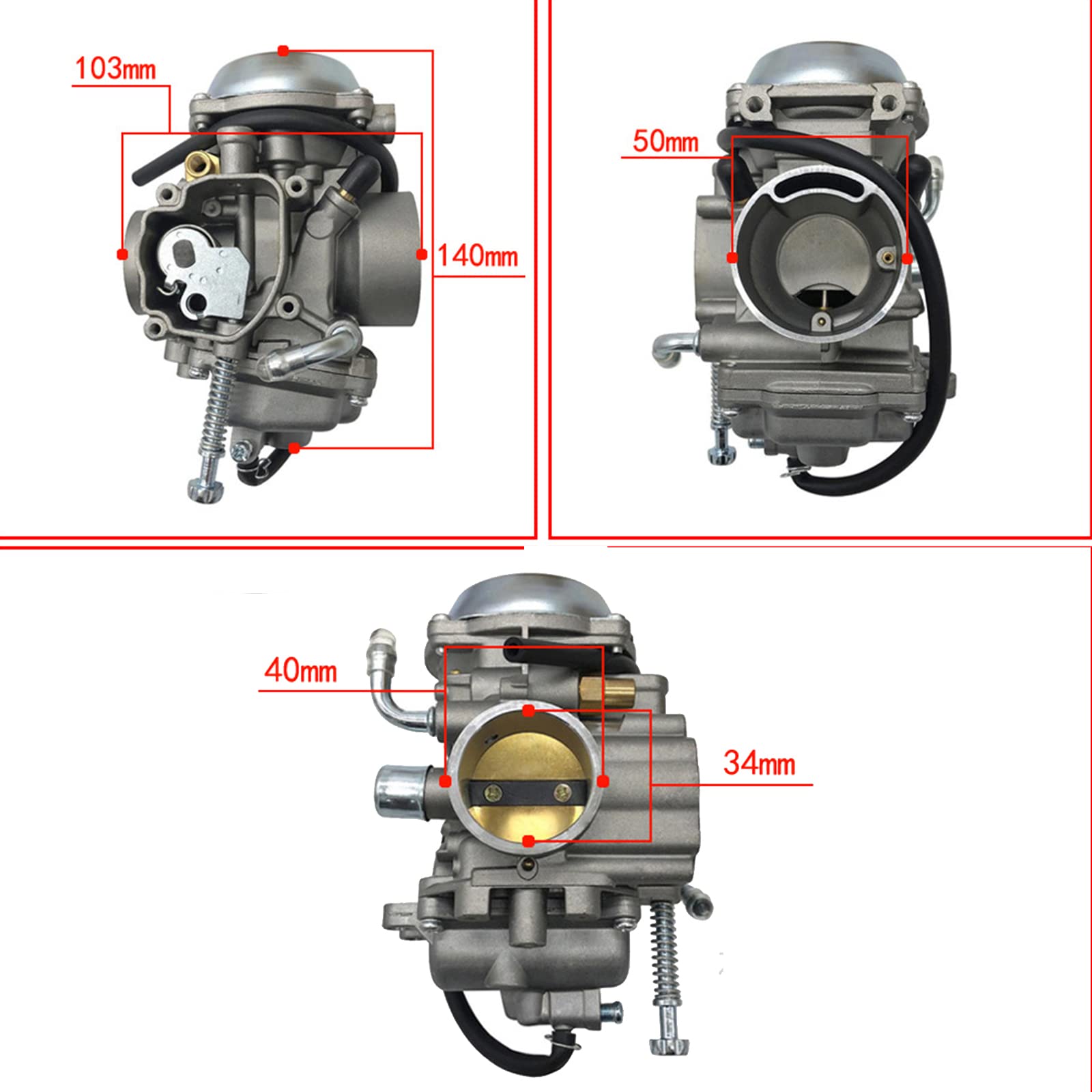 Carburador para Polaris para Magnum 425 1995-1998 para Ranger 500 para Sportsman ATV